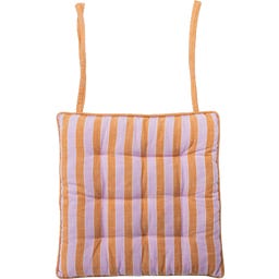 Tranquillo Vivid Lines - Cojín para Silla - Naranja