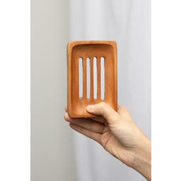 Tranquillo Natural Neem Soap Dish - square/slotted