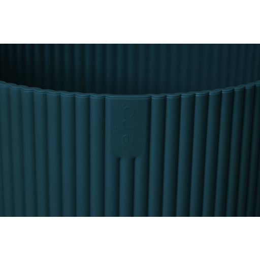 elho Cache-Pot VIBES FOLD Rond - 22 cm - bleu foncé