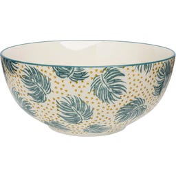Tranquillo Boho Chic Salad Bowl - blue