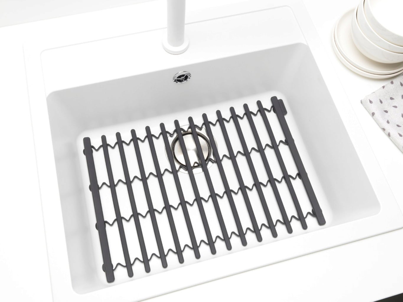 Brabantia Diskbänkmatta, mörkgrå - 1 st.