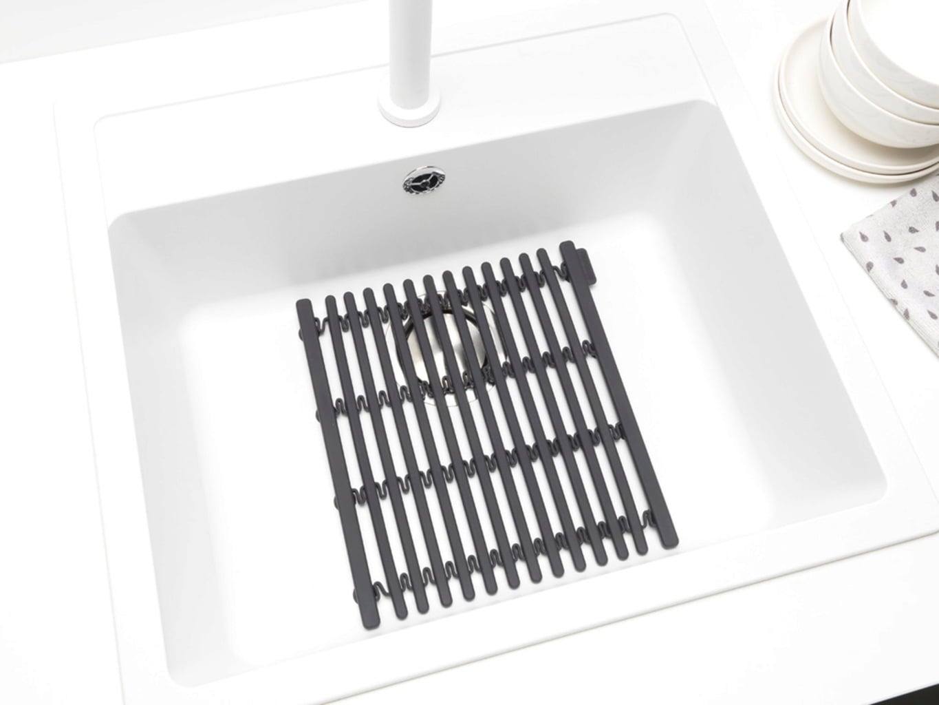 Brabantia Diskbänkmatta, mörkgrå - 1 st.