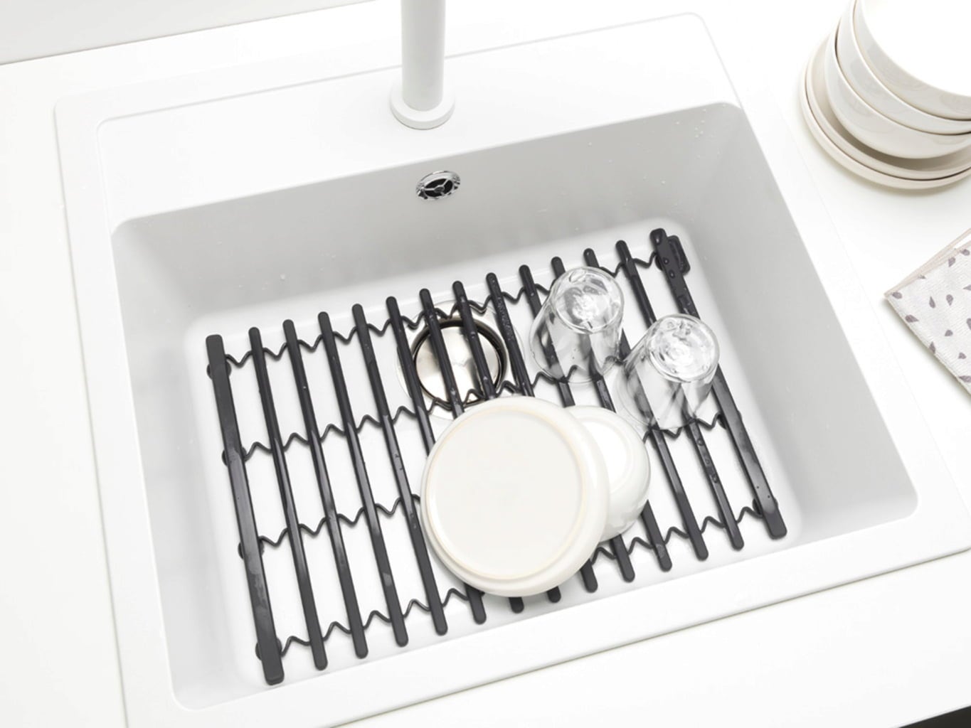 Brabantia Diskbänkmatta, mörkgrå - 1 st.
