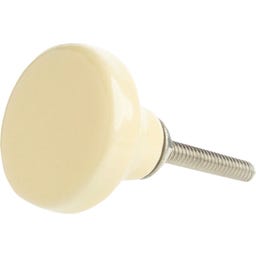 Tranquillo Bouton de Meuble Rond - ivory