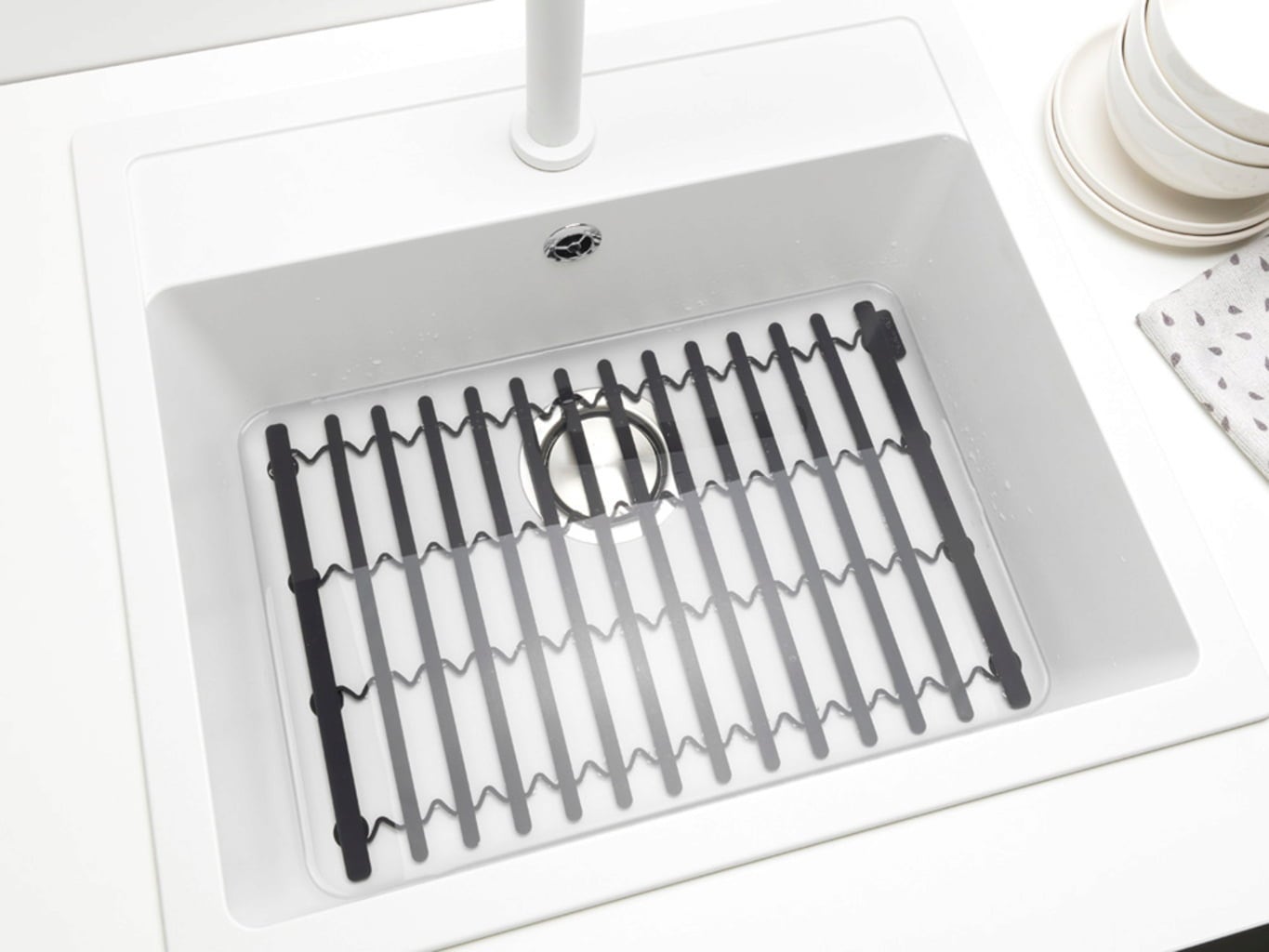 Brabantia Diskbänkmatta, mörkgrå - 1 st.