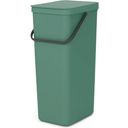 Brabantia Sort & Go Recycling Bin 40 L - Fir Green