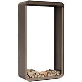 FORNO Aluminium-Holzaufbewahrung SERRA