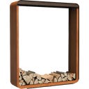 FORNO Portalegna in Acciaio Corten - SERRA - 150 x 40 x 180 mm