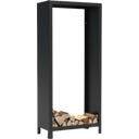FORNO Portalegna in Acciaio - LOGG - 80 x 40 x 180 cm