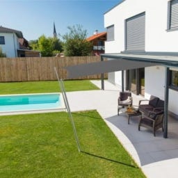 Windhager Toldo Cuadrado - SunSail CANNES, 5 x 5 m - Antracita