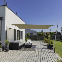 Windhager CANNES Rectangle SunSail 3x4m - taupe