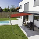 Windhager CANNES Rectangle SunSail 2x3m - red