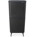 Poubelle de Recyclage SortUp Hi, 20 + 25 L - Dark Grey