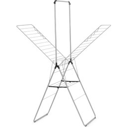 Brabantia HangOn-Trockengestell mit Bügel 25m - Metallic Grey