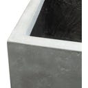 fleur ami Roccastone Pflanzwürfel natur beton - 40 x 40 x 44 cm