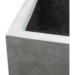 fleur ami Roccastone Pflanzwürfel natur beton - 40 x 40 x 44 cm