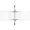 Brabantia HangOn-Trockengestell mit Bügel 25m - Metallic Grey