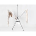 Brabantia HangOn-Trockengestell mit Bügel 25m - Metallic Grey