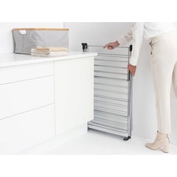 Brabantia HangOn-Trockengestell mit Bügel 25m - Metallic Grey