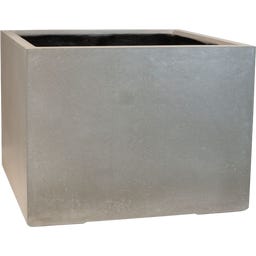 fleur ami Roccastone Pflanzwürfel XL natur beton - 80 x 80 x 60 cm