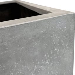 fleur ami Roccastone Pflanzwürfel XL natur beton - 80 x 80 x 60 cm