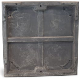 fleur ami Roccastone Pflanzwürfel XL anthrazit - 80 x 80 x 60 cm