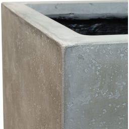 fleur ami Roccastone Pflanzsäule natur beton - 35 x 35 x 80 cm