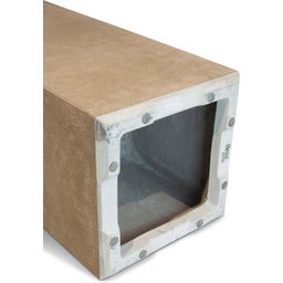 fleur ami Roccastone Pflanzsäule natur beton - 35 x 35 x 80 cm
