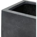 fleur ami Roccastone Pflanzsäule anthrazit - 35 x 35 x 80 cm