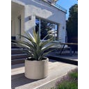 Roccastone Bodengefäß Cylinder natur beton - Ø 48 cm, H 30 cm