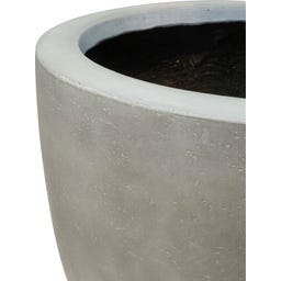 Roccastone Bodengefäß Classic natur beton - Ø 45 cm, H 38 cm