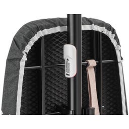 Brabantia Dampf- & Bügelbrett D, 135 x 45 cm, HRPZ - Denim Black