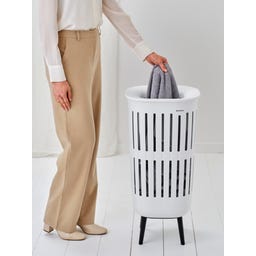 Brabantia Collect-It Wäschekorb Hi, 55L - White