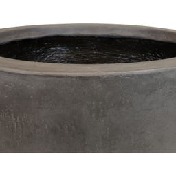 fleur ami Roccastone Bodengefäß Classic anthrazit - Ø 45 cm, H 38 cm