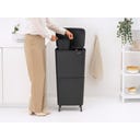 Poubelle de Recyclage SortUp Hi, 20 + 25 L - Dark Grey