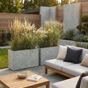 fleur ami Pure Raumteiler hellgrau - 100 x 35 x 60 cm