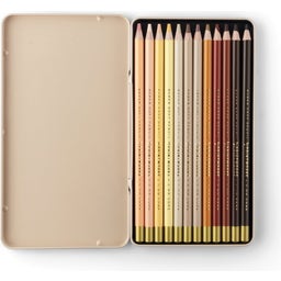 Printworks 12 Colouring Pencils - Skin Tones - 1 item