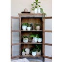 Chic Antique Pot de Fleurs sur Pied « Fayence »