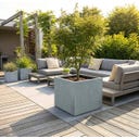 fleur ami Pure Pflanzwürfel XL hellgrau - 80 x 80 x 60 cm