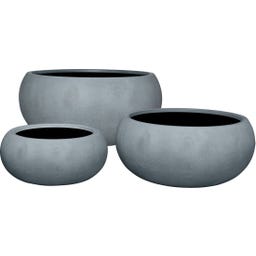fleur ami Pure Pflanzschale grau - Ø 55 cm, H 25 cm