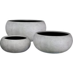 fleur ami Pure Pflanzschale hellgrau - Ø 55 cm, H 25 cm
