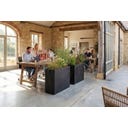 fleur ami Polystone Raumteiler anthrazit - 100 x 35 x 60 cm