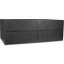 fleur ami Polystone Raumteiler anthrazit - 100 x 35 x 60 cm