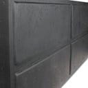 fleur ami Polystone Raumteiler anthrazit - 100 x 35 x 60 cm