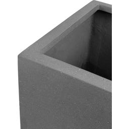 fleur ami Polystone Pflanzwürfel grau