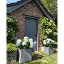 fleur ami Polystone Pflanzwürfel grau