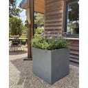 fleur ami Polystone Pflanzwürfel grau