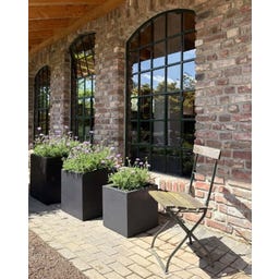 fleur ami Polystone Pflanzwürfel anthrazit