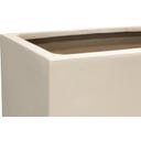 fleur ami Polystone Pflanzkasten creme - 100 x 35 x 30 cm