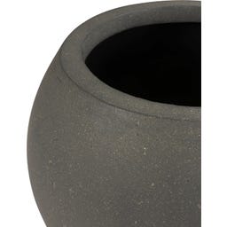 fleur ami Polystone Pflanzgefäß Globe grau